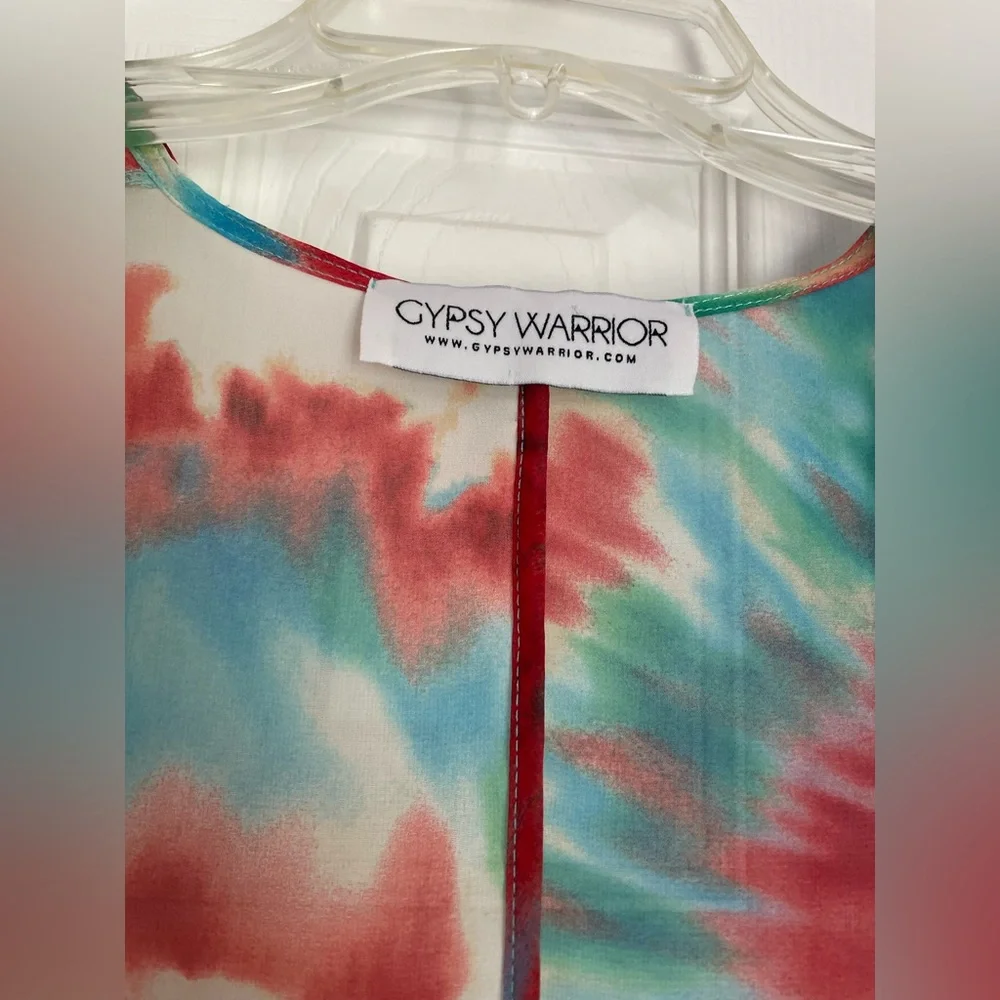 Gypsy Warrior Tie-Dye Kimono - Picture 4 of 6